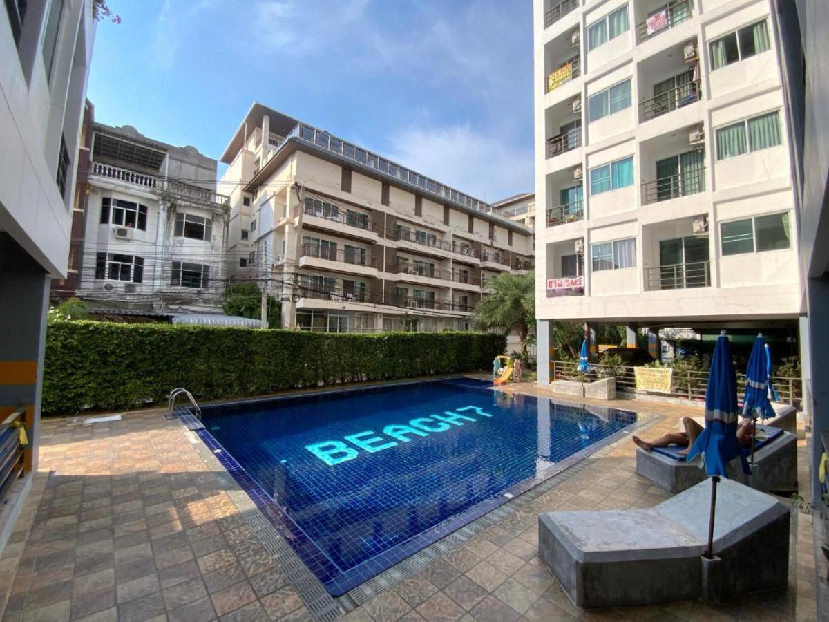 Beach 7 Condo Studio 012 Джомтьен Экстерьер фото